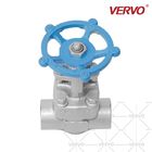 100mm Pressure Seal Gate Valve Forged Steel 4 Inch  A105N DN25 800LB Degreased Socket Welding