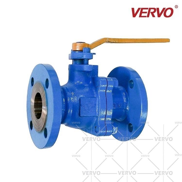 Soft Seated Class 1500 Floating Ball Valve Cast Steel Ball Valve DN32 WCB Silica Sol Precision Flange Connection